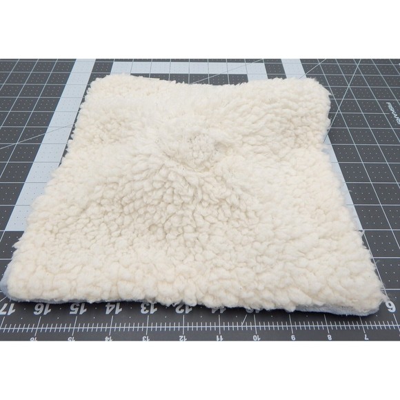 Mon Lapin Blue Elephant Star Pattern Lovey Security Blanket Plush Sherpa 11 Inch - Picture 10 of 10